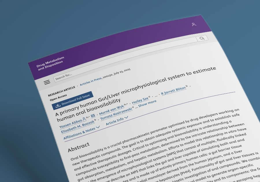 cnb1473 primary human gut liver microphysiological system pub resource tmb v1 1 | Gut/Liver microphysiological system