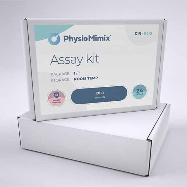 An image of the PhysioMimix DILI assay kit: Human 24